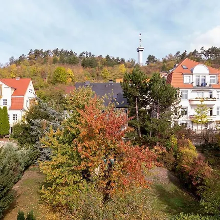 Maisonette Wohnung Mit Blick Ueber Die Stadt Jena Exterior photo