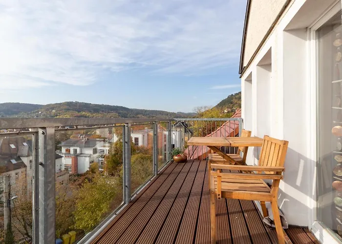 Maisonette Wohnung Mit Blick Ueber Die Stadt